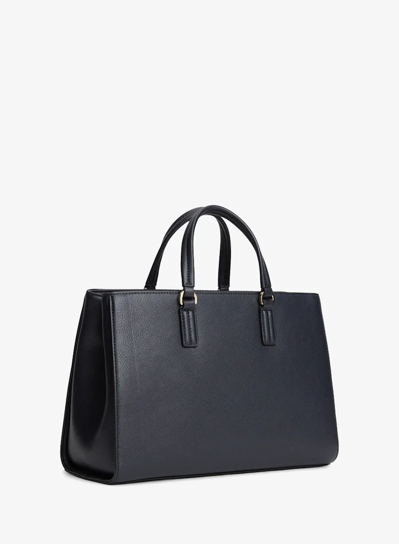 Tommy Hilfiger Space Blue Signature Crossbody Satchel for Women | Best Price UAE